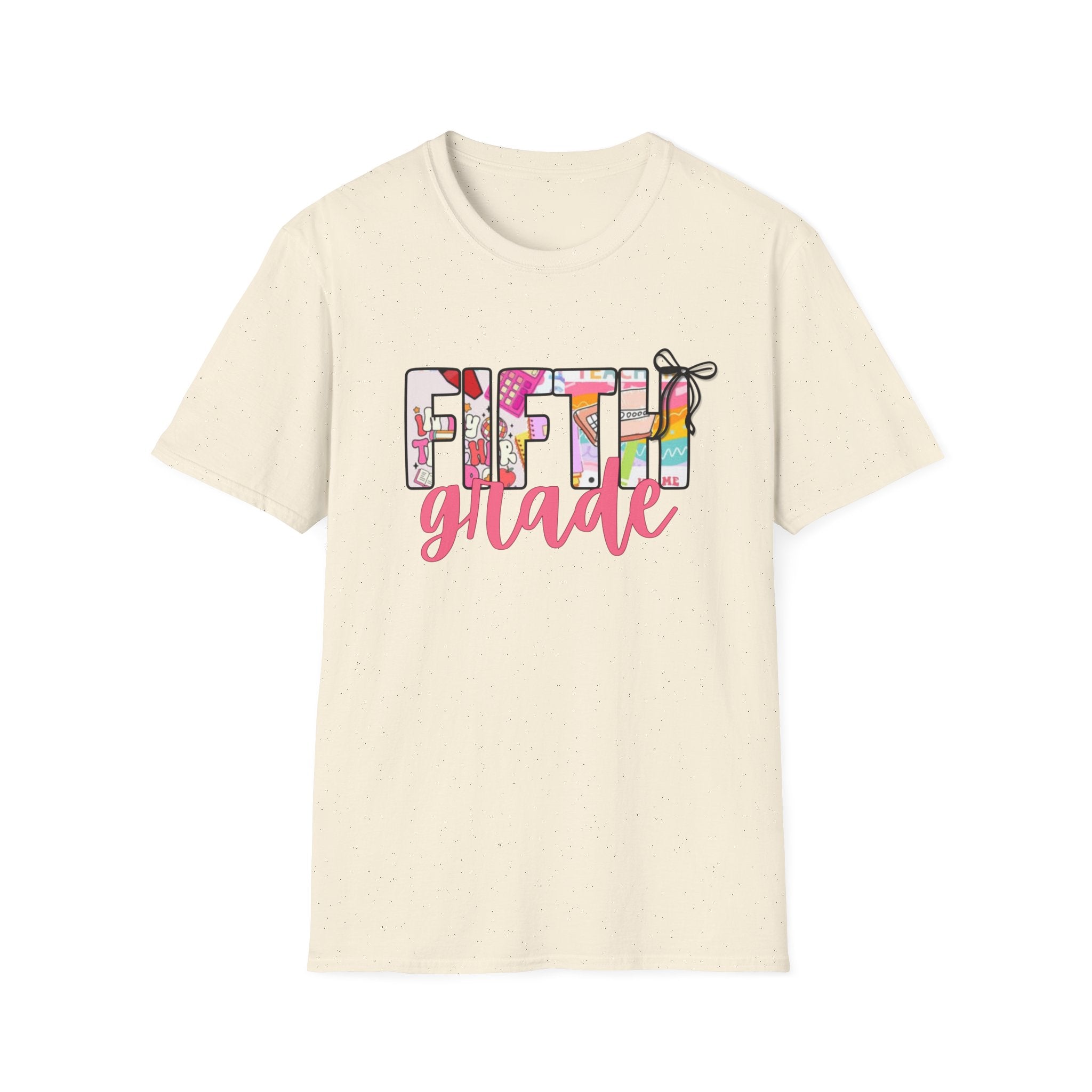 Fifth Grade T-Shirt — Colorful School Teacher & Student Back-to-School Tee